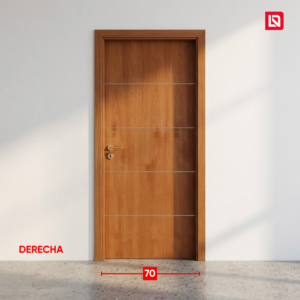 Puerta Gromanti Americana 70 cm izquierda madera T15 Leffler-Dietz