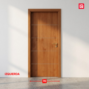 Puerta Gromanti Americana 70 cm izquierda madera T15 Leffler-Dietz