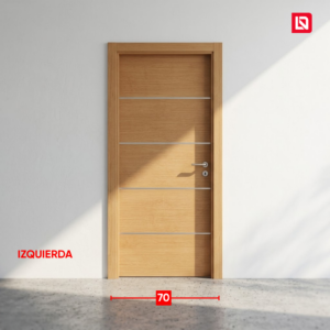 Puerta Oblak Luxor H 70 cm izquierda madera T15 caoba Leffler-Dietz
