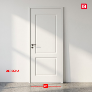 Puerta Gromanti Verónica 70 cm derecha madera T10 Leffler-Dietz