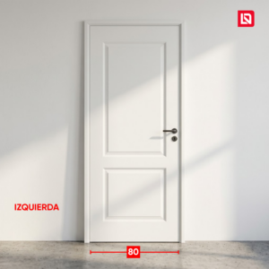 Puerta Gromanti Verónica 80 cm izquierda madera T10 Leffler-Dietz