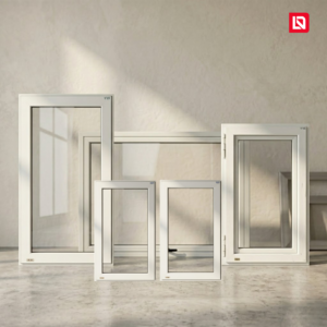Lote L004 de ventanas desplazables Módena blancas con vidrio laminado gris
